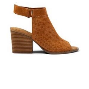 Tom’s Perforated Suede Grenada Sandals